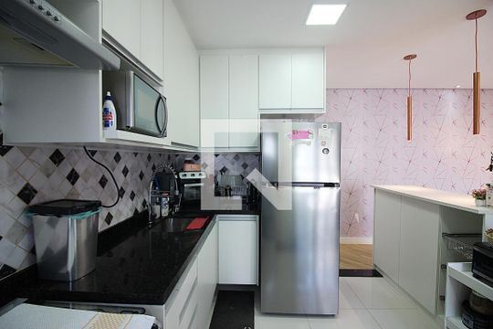 Cozinha  de apartamento à venda com 2 quartos, 73m² em Centro, São Bernardo do Campo