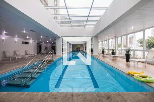 Área comum - Piscina de apartamento à venda com 1 quarto, 70m² em Pinheiros, São Paulo