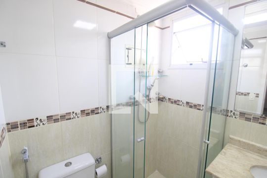 Banheiro da Suíte de apartamento à venda com 3 quartos, 115m² em Parque Mandaqui, São Paulo