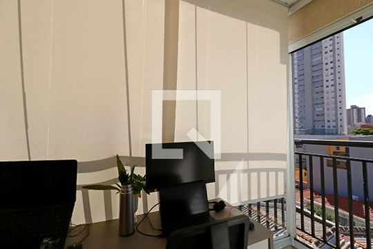 Varanda da Suíte de apartamento à venda com 2 quartos, 60m² em Campestre, Santo André