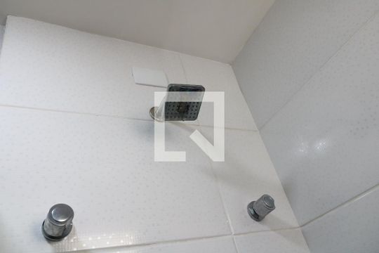 Banheiro da Suíte - Chuveiro de apartamento à venda com 2 quartos, 60m² em Campestre, Santo André
