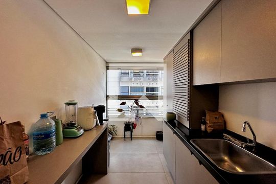 Área de Serviço de apartamento para alugar com 2 quartos, 71m² em Jardim das Acacias, São Paulo