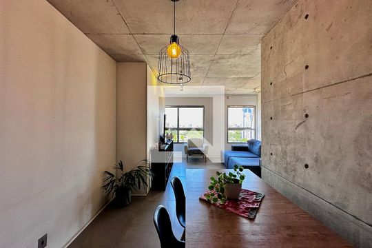 Sala de apartamento para alugar com 2 quartos, 71m² em Jardim das Acacias, São Paulo
