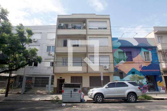 Fachada de apartamento para alugar com 2 quartos, 47m² em Cidade Baixa, Porto Alegre