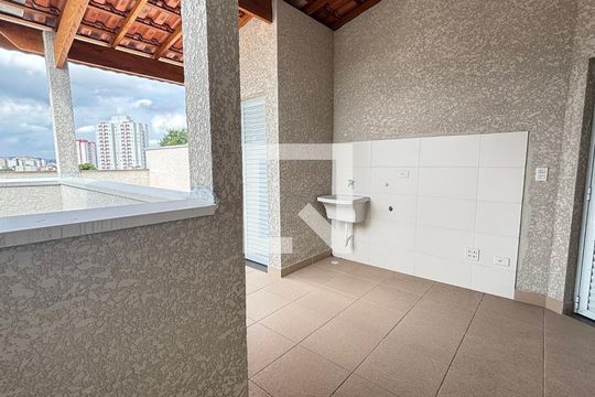 Cobertura de apartamento para alugar com 2 quartos, 104m² em Vila América, Santo André