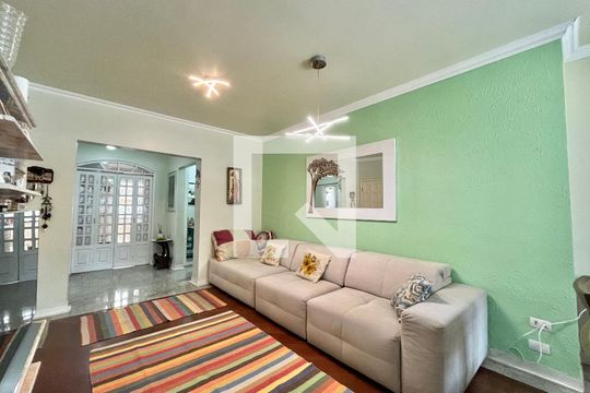 Sala de casa à venda com 4 quartos, 222m² em Campo Belo, São Paulo