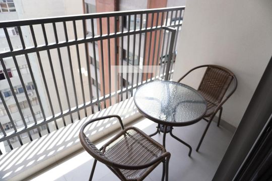 Varanda Studio de kitnet/studio à venda com 1 quarto, 27m² em Paraíso, São Paulo