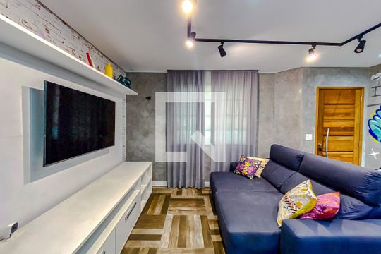 Sala de casa à venda com 3 quartos, 110m² em Chácara Mafalda, São Paulo