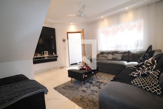 Sala de casa à venda com 3 quartos, 120m² em Parque Erasmo Assunção, Santo André