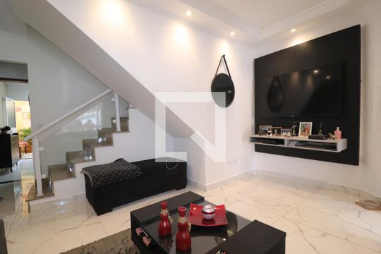 Sala de casa à venda com 3 quartos, 120m² em Parque Erasmo Assunção, Santo André