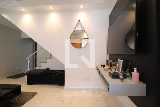 Sala de casa à venda com 3 quartos, 120m² em Parque Erasmo Assunção, Santo André