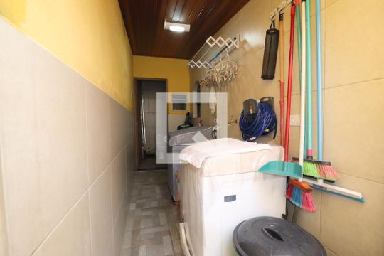 Área de Serviço de casa à venda com 3 quartos, 120m² em Parque Erasmo Assunção, Santo André