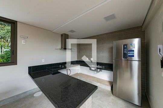 Área comum - Cozinha social de apartamento à venda com 4 quartos, 228m² em Santa Lúcia, Belo Horizonte
