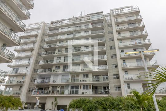 Fachada de apartamento à venda com 3 quartos, 87m² em Recreio dos Bandeirantes, Rio de Janeiro