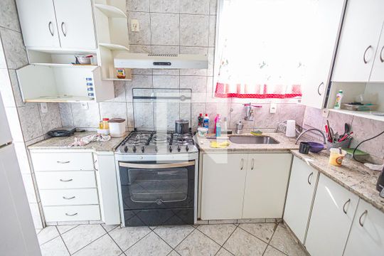 cozinha de apartamento à venda com 3 quartos, 197m² em Santa Rosa, Belo Horizonte