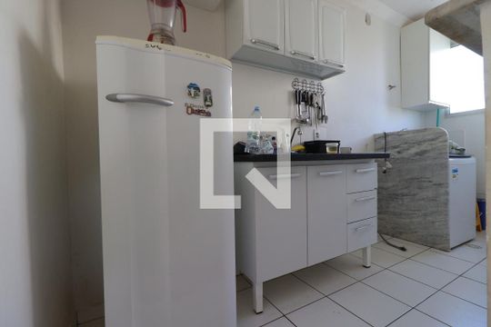 Cozinha de apartamento para alugar com 2 quartos, 49m² em Nova Aliança, Ribeirão Preto