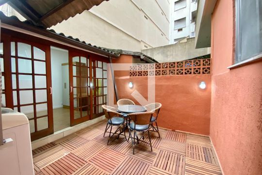 Quintal de apartamento para alugar com 2 quartos, 47m² em Botafogo, Rio de Janeiro