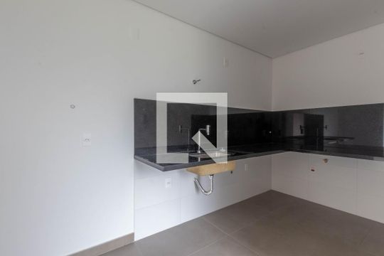 Cozinha de apartamento à venda com 3 quartos, 115m² em Vale do Sereno, Nova Lima