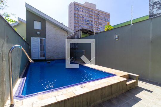Piscina de casa para alugar com 3 quartos, 231m² em Vila Alpina, São Paulo