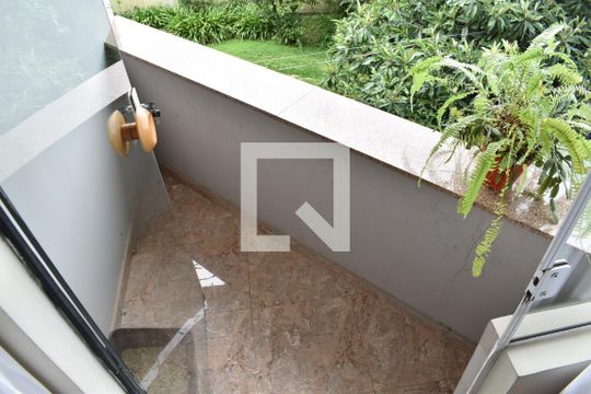 Varanda da Sala de casa para alugar com 4 quartos, 290m² em Mercês, Curitiba