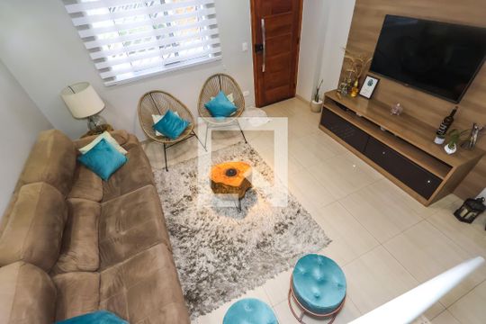 Sala de casa de condomínio à venda com 3 quartos, 209m² em Vila Moinho Velho, São Paulo
