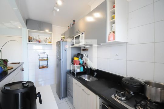 Cozinha - Armários de apartamento à venda com 2 quartos, 54m² em Suiço, São Bernardo do Campo