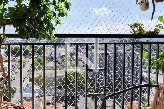 Varanda da Sala de apartamento à venda com 2 quartos, 54m² em Suiço, São Bernardo do Campo