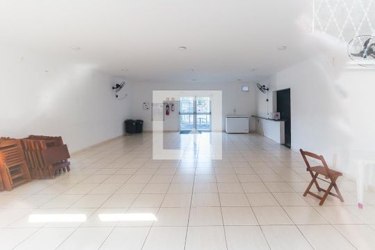 Área comum - Salão de festas de apartamento para alugar com 2 quartos, 52m² em Biritiba, Poá