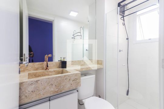 Banheiro de apartamento à venda com 2 quartos, 41m² em Jardim Alvorada (zona Oeste), São Paulo