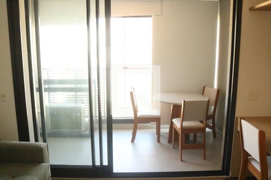 Varanda - Studio de kitnet/studio para alugar com 1 quarto, 27m² em Pompeia, São Paulo