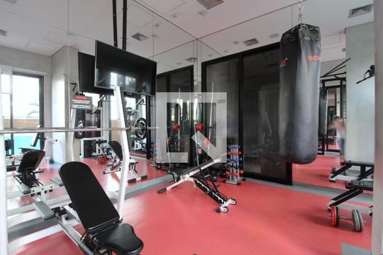 Área Comum - Academia de apartamento para alugar com 1 quarto, 70m² em Vila Olímpia, São Paulo