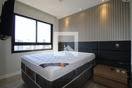 Quarto Suíte de apartamento para alugar com 1 quarto, 70m² em Vila Olímpia, São Paulo