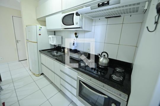 Cozinha de apartamento para alugar com 2 quartos, 63m² em Jardim Atlantico, Goiânia