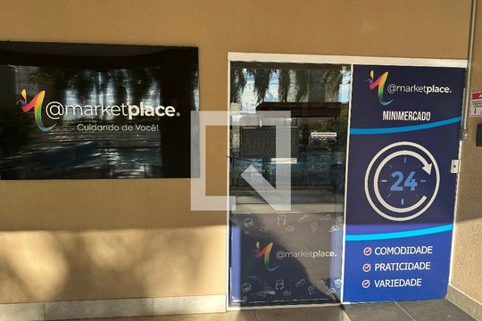 Área comum de apartamento para alugar com 2 quartos, 63m² em Jardim Atlantico, Goiânia
