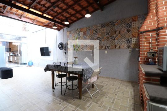 Área gourmet de casa de condomínio à venda com 4 quartos, 300m² em Bom Retiro, São Paulo