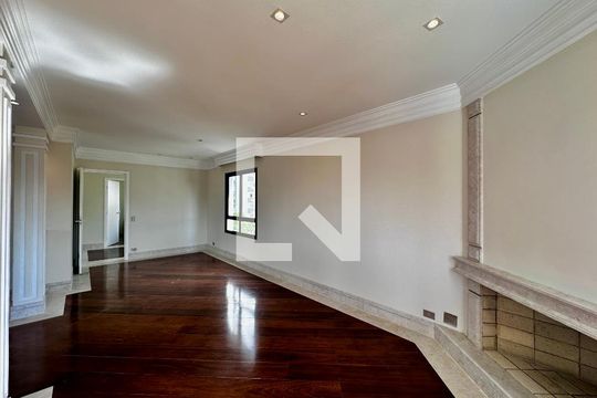 Sala de apartamento para alugar com 3 quartos, 216m² em Cidade Monções, São Paulo