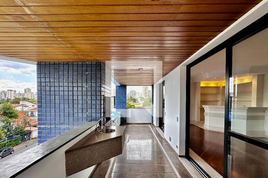 Varanda de apartamento à venda com 3 quartos, 216m² em Cidade Monções, São Paulo