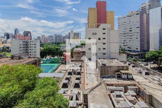 Vista da Varanda de kitnet/studio à venda com 1 quarto, 24m² em Liberdade, São Paulo