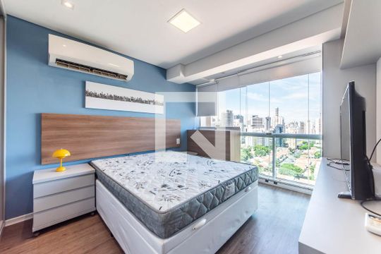 Apartamento à venda com 1 quarto, 33m² em Brooklin, São Paulo