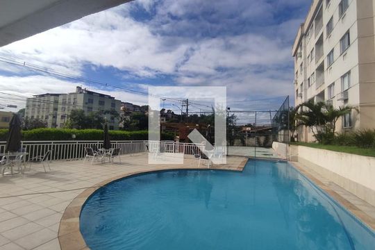 Área comum - Piscina de apartamento para alugar com 2 quartos, 65m² em Colubandê, São Gonçalo