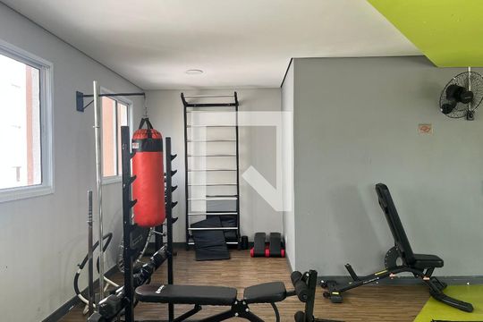 Área comum - Academia de apartamento à venda com 1 quarto, 34m² em Barra Funda, São Paulo