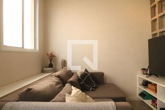 Sala de apartamento à venda com 1 quarto, 34m² em Barra Funda, São Paulo