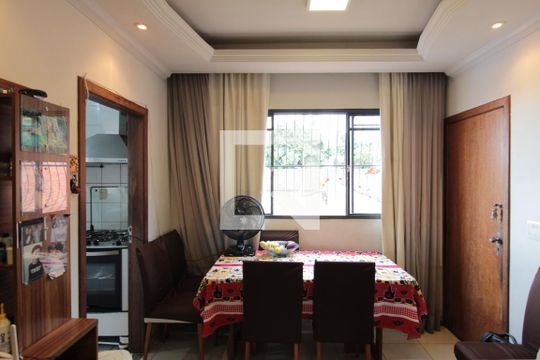 Sala de apartamento à venda com 3 quartos, 58m² em Jardim Atlântico, Belo Horizonte