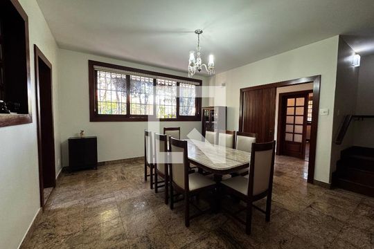 Sala de Jantar de casa à venda com 8 quartos, 400m² em Mangabeiras, Belo Horizonte