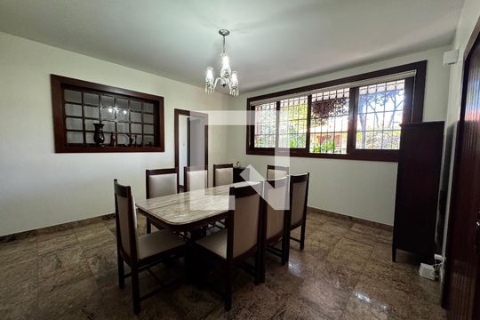 Sala de Jantar de casa à venda com 8 quartos, 400m² em Mangabeiras, Belo Horizonte