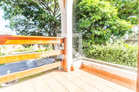 Varanda de casa de condomínio para alugar com 4 quartos, 480m² em Residencial Seis (alphaville), Santana de Parnaíba