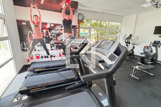 Área comum - Academia de apartamento à venda com 3 quartos, 165m² em Jardim, Santo André