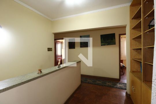 Biblioteca de casa à venda com 4 quartos, 384m² em Vila Francisco Matarazzo, Santo André