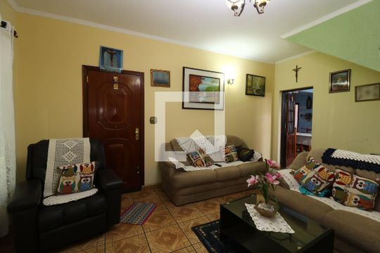 Sala de casa à venda com 4 quartos, 384m² em Vila Francisco Matarazzo, Santo André
