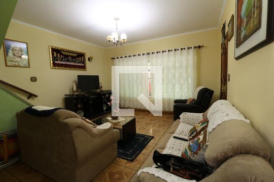 Sala de casa à venda com 4 quartos, 384m² em Vila Francisco Matarazzo, Santo André